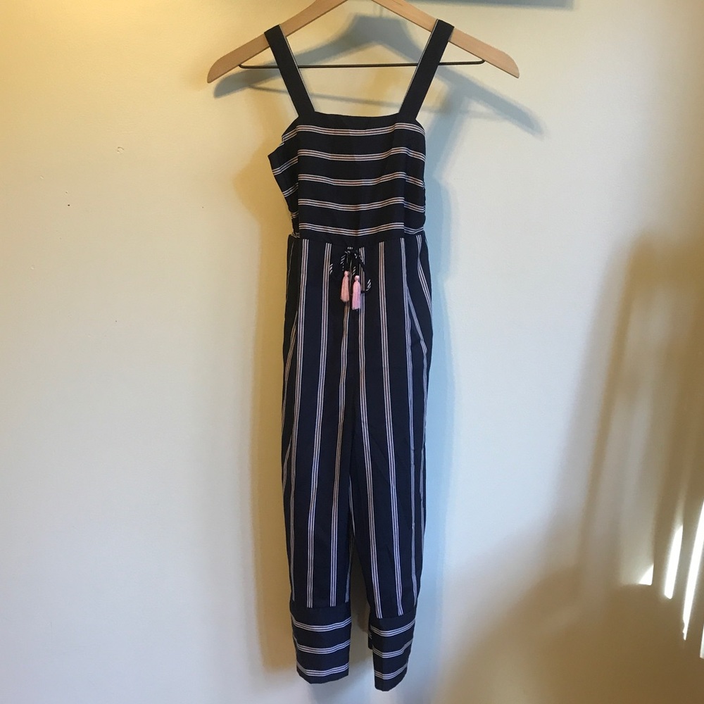 Girls Stripped Jumpsuit